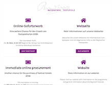 Tablet Screenshot of bayreuther-festspiele.de